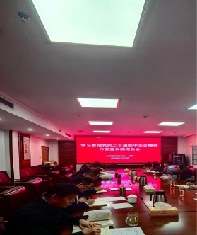 市直机关工委举行学习贯彻党的二十届四中全会精神市委宣讲团报告会