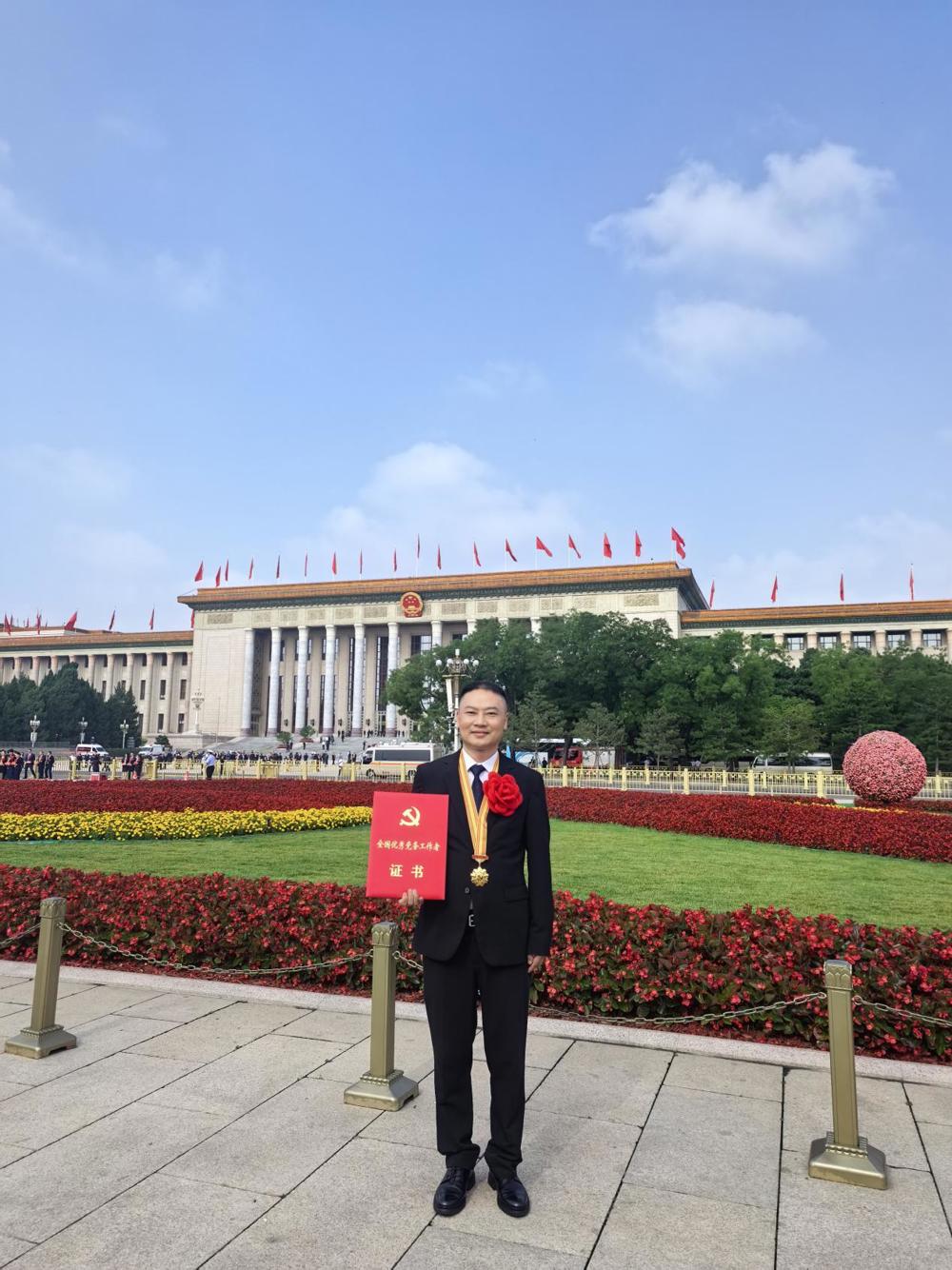 常德退役军人事务局：“方向盘在手，初心不改”！——常德桃源县货车司机龙兵赴京参加庆祝中国共产党成立105周年大会